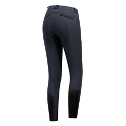 Pantalon d'équitation ELT Lucy Glam silicone Bleu nocturne Pantalon d'équitation ELT Lucy Glam silicone Bleu nocturne