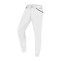 Pantalon d'équitation ELT Mailo grip genoux homme Noir
