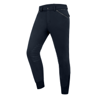 Pantalon d'équitation ELT Mailo grip genoux homme Bleu profond Pantalon d'équitation ELT Mailo grip genoux homme Bleu profond
