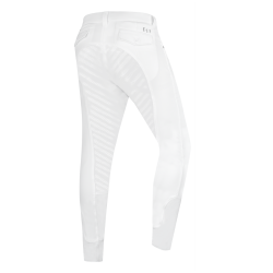 Pantalon d'équitation ELT Marc silicone homme Blanc