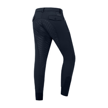 Pantalon d'équitation ELT Marc silicone homme Bleu profond