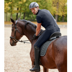Pantalon d'équitation ELT Marc silicone homme Bleu profond