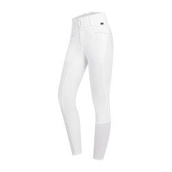 Pantalon d'équitation ELT Mathilda Glam taille haute Blanc