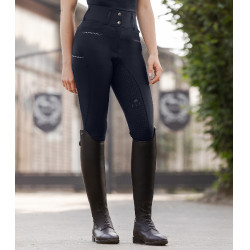 Pantalon d'équitation ELT Mathilda Glam taille haute Bleu profond Pantalon d'équitation ELT Mathilda Glam taille haute Bleu profond