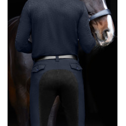 Pantalon d'équitation ELT Matteo Classic homme Bleu profond