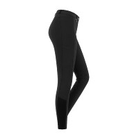 Pantalon d'équitation ELT Micro grip genoux Noir