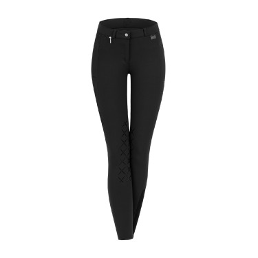 Pantalon d'équitation ELT Micro grip genoux Noir Pantalon d'équitation ELT Micro grip genoux Noir