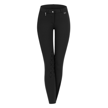 Pantalon d'équitation ELT Micro grip genoux Noir Pantalon d'équitation ELT Micro grip genoux Noir