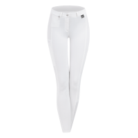 Pantalon d'équitation ELT Micro grip genoux Blanc Pantalon d'équitation ELT Micro grip genoux Blanc
