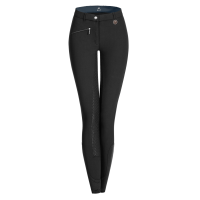 Pantalon d'équitation ELT Micro Sport Pro Silikon Noir