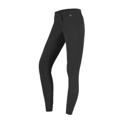 Pantalon d'équitation ELT Micro Sport silicone Noir