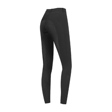 Pantalon d'équitation ELT Micro Sport silicone Noir