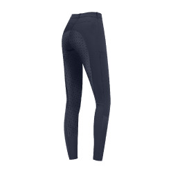 Pantalon d'équitation ELT Micro Sport silicone Bleu nocturne Pantalon d'équitation ELT Micro Sport silicone Bleu nocturne