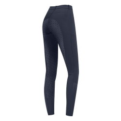 Pantalon d'équitation ELT Micro Sport silicone Bleu nocturne