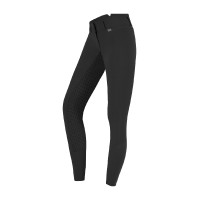 Pantalon d'équitation ELT Micro Sport silicone taille haute Noir