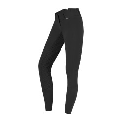 Pantalon d'équitation ELT Micro Sport silicone taille haute Noir