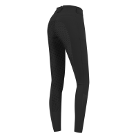 Pantalon d'équitation ELT Micro Sport silicone taille haute Noir Pantalon d'équitation ELT Micro Sport silicone taille haute Noir
