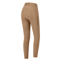 Pantalon d'équitation ELT Oktavia silicone Cappuccino Marron