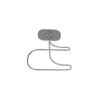 Porte Casque en Acier Grooming Deluxe by Kentucky Argent