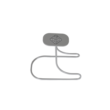 Porte Casque en Acier Grooming Deluxe by Kentucky Argent