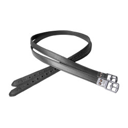 Etrivières en Cuir Soft Premium Dy'on Noir