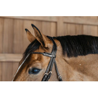 Frontal tressé rond Dy'on D collection Noir