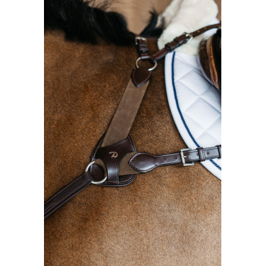 Pad de protection pour collier de chasse 5 points Dy'on Marron