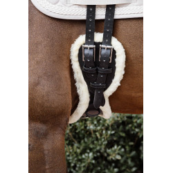 Sangle Courte Anatomique mouton Kentucky Noir