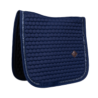 Tapis de Selle Glitter Band Dressage Kentucky Marine Bleu marine