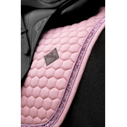 Tapis de Selle Glitter Band Dressage Kentucky Fuchsia Rose