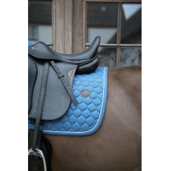 Tapis de Selle Kentucky Melange Dressage Marine Bleu marine Tapis de Selle Kentucky Melange Dressage Marine Bleu marine
