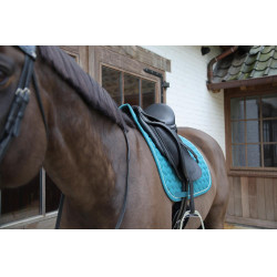 Tapis de Selle Kentucky Melange Dressage Vert foncé
