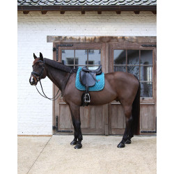 Tapis de Selle Kentucky Melange Dressage Vert foncé