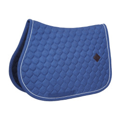 Tapis de Selle Kentucky Melange Jumping Marine Bleu marine