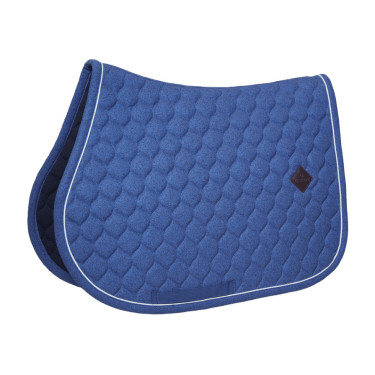 Tapis de Selle Kentucky Melange Jumping Marine Bleu marine