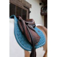 Tapis de Selle Kentucky Melange Jumping Vert foncé