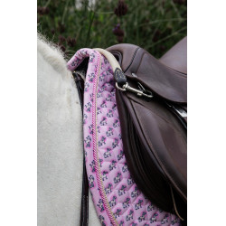 Tapis de selle Kentucky Sammy Collection Jumping Horsewear Vieux rose sammy