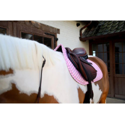 Tapis de selle Kentucky Sammy Collection Jumping Horsewear Vieux rose sammy