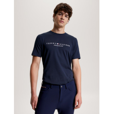 T-shirt Graphique Tommy Hilfiger Equestrian Williamsburg manches courtes homme T-shirt Graphique Tommy Hilfiger Equestrian Williamsburg manches courtes homme