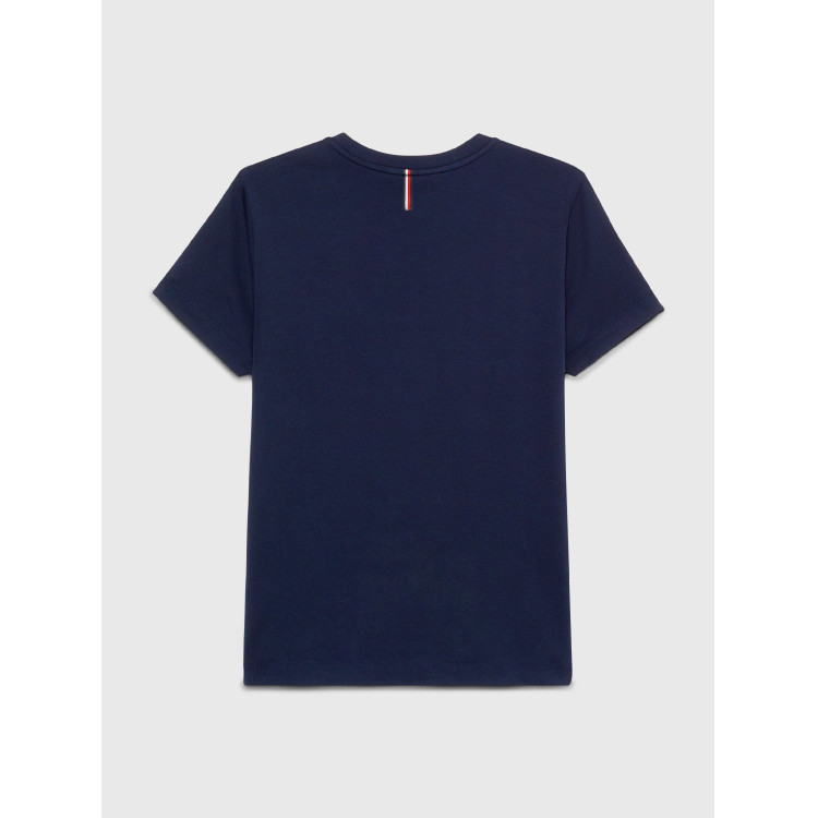 T-shirt graphique Tommy Hilfiger Equestrian Brooflyn manches courtes femme T-shirt graphique Tommy Hilfiger Equestrian Brooflyn manches courtes femme