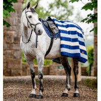 Carré polaire Horseware Newmarket OrBlanc Noir