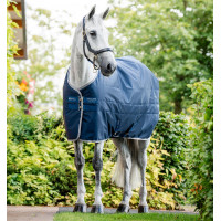 Couverture d'écurie Horseware Ionic Therapy 50g Bleu imperial / argent / marine Couverture d'écurie Horseware Ionic Therapy 50g Bleu imperial / argent / marine