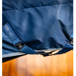 Couverture d'écurie Horseware Ionic Therapy 50g Bleu imperial / argent / marine