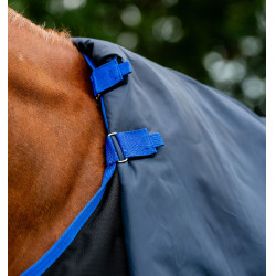 Couvre-cou Horseware Indéchirable Amigo® 900D Léger 0g Noir / bleu classic
