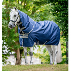 Couvre-cou Horseware Indéchirable Amigo® 900D Léger 0g Marine / gris titanium Bleu marine