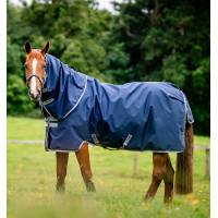 Couverture Amigo Ripstop Horseware 900D Plus Turnout 0g Marine / gris titane Bleu marine Couverture Amigo Ripstop Horseware 900D Plus Turnout 0g Marine / gris titane Bleu marine