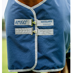 Couverture Amigo Ripstop Horseware 900D Plus Turnout 0g Marine / gris titane Bleu marine