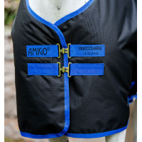 Couverture Amigo Ripstop Horseware 900D Turnout 50g Noir / bleu classique
