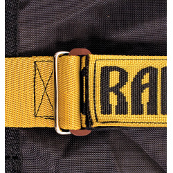 Boucles Horseware en plastique Rambo Noir Boucles Horseware en plastique Rambo Noir