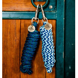 Longe Horseware Signature Marine / vert chasseur Multi-couleurs